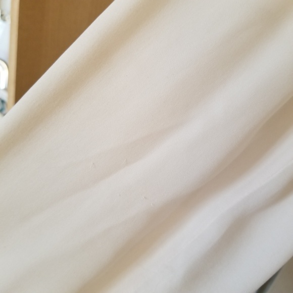 Joie ivory silk lace inset blouse Med - Picture 8 of 8